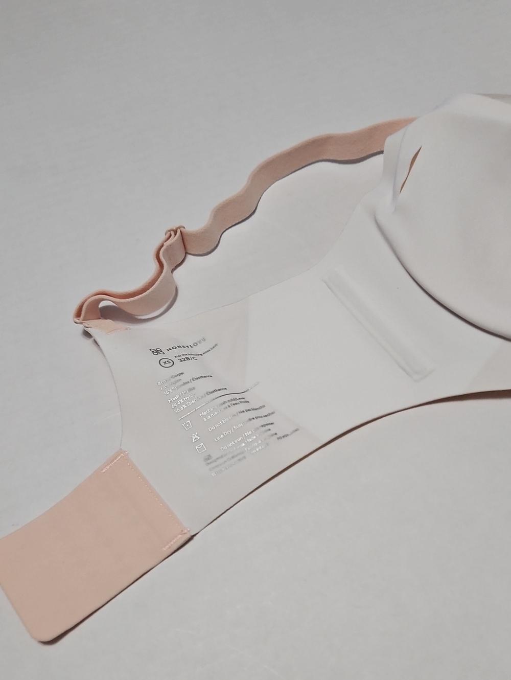 Honeylove Seamless Light Pink T-Shirt Bra - Smooth Support Size 32B/C - Picture 3 of 8